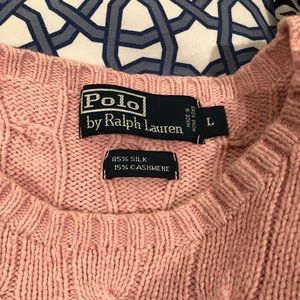 Polo Ralf Lauren sweater in pink